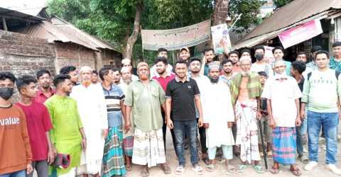 ব্রাহ্মণপাড়া যুব সমাজের উদ্যোগে মাদক বিরোধী অভিযান