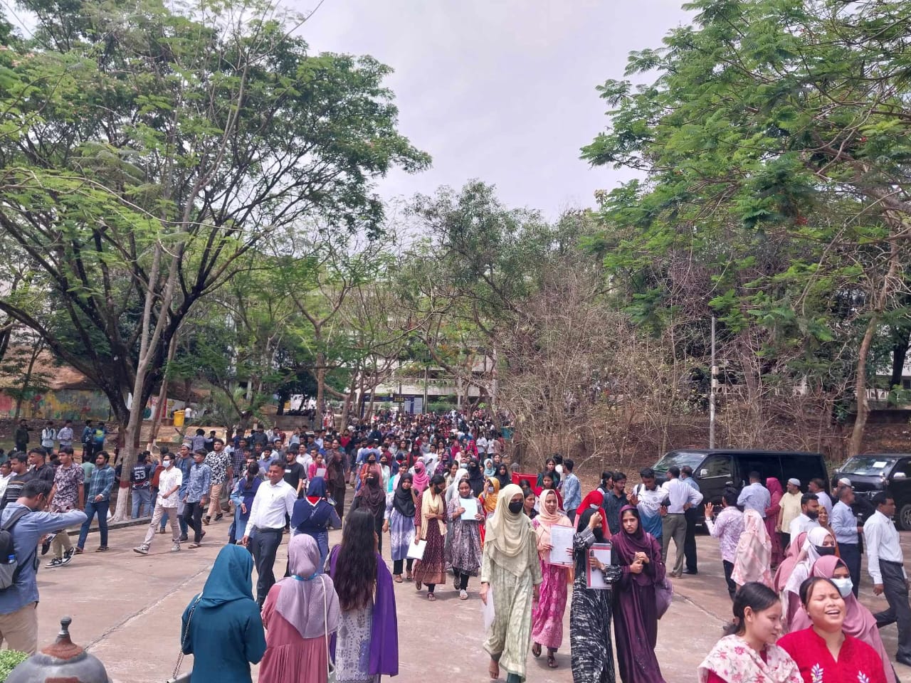 শেষ হলো কুবির ‘সি’ ইউনিটের ভর্তি পরীক্ষা