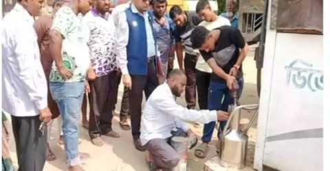 কুমিল্লা নগরীর তেল ওজনে কম দেওয়ায় দুই পেট্রোল পাম্প সিলগালা