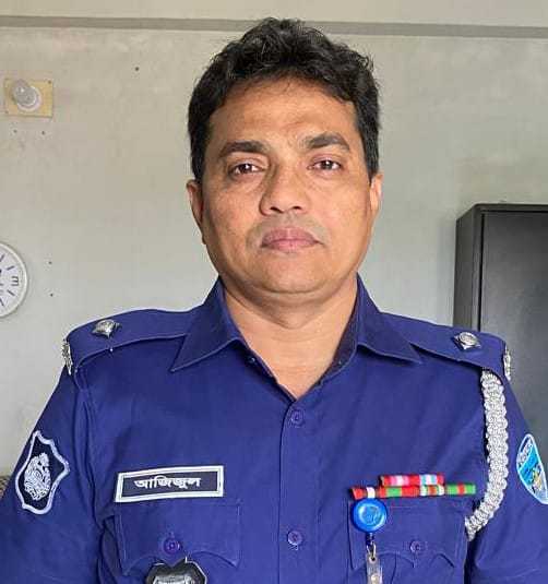 নিরাপদ ও উদযাপনে ঈদের প্রতিশ্রুতি দিলেন ওসি মোহাম্মদ আজিজুল হকো