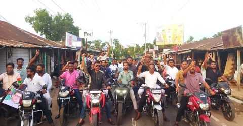 চৌদ্দগ্রামে চিওড়া ইউনিয়ন বিএনপি ও অঙ্গ সংগঠনের উদ্যোগে কামরুল হুদার পক্ষে বিশাল হোন্ডা শোডাউন
