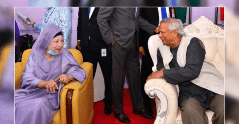‎ড.ইউনূসের বিরুদ্ধে সংঘাতে যাবেন না : দলের নেতাদের খালেদা জিয়ার পরামর্শ!