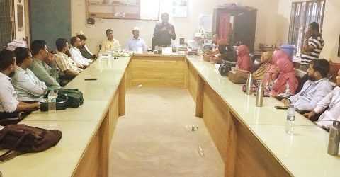 চৌদ্দগ্রামে ধর্মপুর নাজিম আলী স্কুল এন্ড কলেজের নবগঠিত গভর্নিং বডি’র প্রথম সভা অনুষ্ঠিত