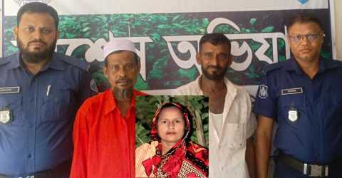 দেবীদ্বারে ঘুমন্ত নারীকে খুণের অভিযোগে প্রেমিক ও স্বামী গ্রেফতার